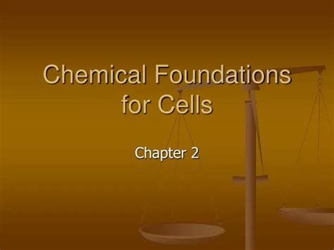 Ppt Chemical Foundations For Cells Powerpoint Presentation Free Download Id 2753560