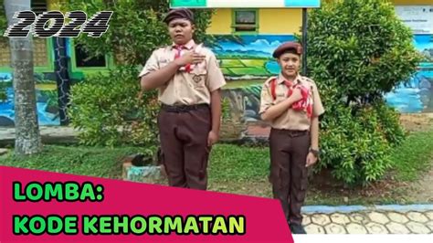 LOMBA PENGUCAPAN KODE KEHORMATAN PRAMUKA PENGGALANG SMP NEGERI 5