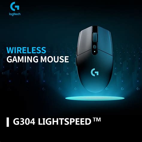 Phandco Pc Depot Logitech G304 Lightspeed Wireless Gaming Mouse Black