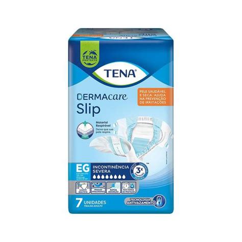 Fralda Geriatrica Tena Slip Ultra Dermacare Eg Unidades Fralda