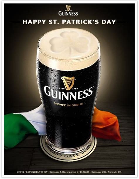 Guinness Every Day Can Be A Happy St Patrick S Day Guiness Beer