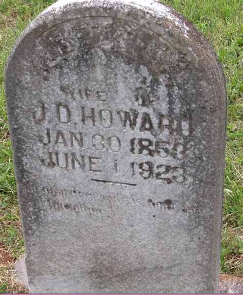 Sarah Elizabeth Bettie Howard Find A Grave Memorial