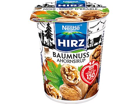 Nestlé Hirz Joghurt Baumnuss Ahornsirup Migros