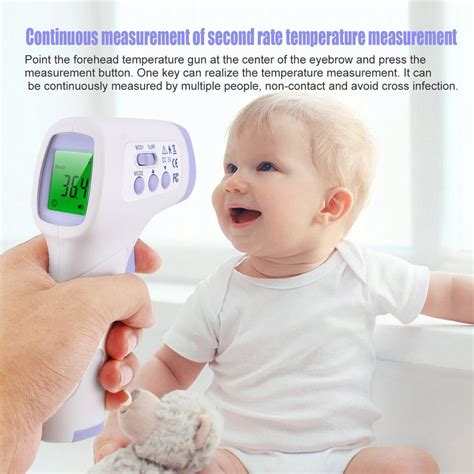 Non Contact Digital Infrared Forehead Thermometer Gun Kid Loves Toys