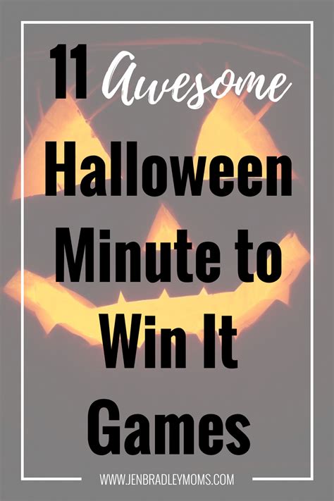 16 Halloween Minute To Win It Games Artofit