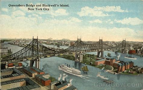 Queensboro Bridge and Blackwell's Island New York, NY