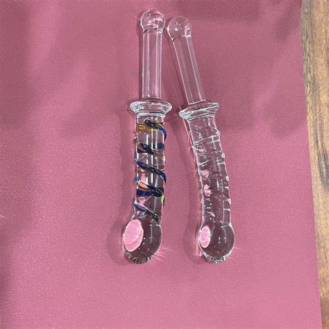 Crystal Glass Dildo Butt Anal Beads Plug G Spot Clitoris Massager Sex Toys Bdsm Ebay