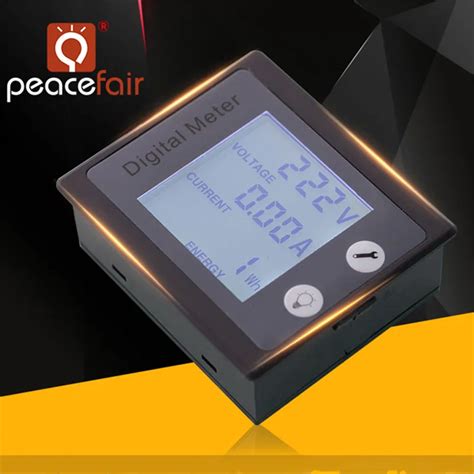 Peacefair Pzem Ac V Open Ct Lcd Panel Voltage Current Energy