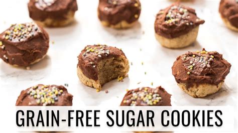 Grain Free And Vegan Sugar Cookies 100k Giveaway Youtube