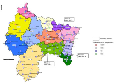 Groupements Hospitaliers de Territoire GHT Agence régionale de