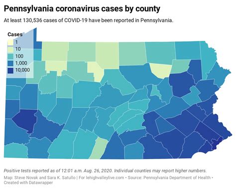 Pa. coronavirus update: State reports 501 new cases; 4th county reaches 10K total cases ...