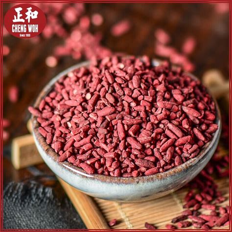 红曲米 Red Yeast Rice 500g 天然食用色素红曲粉烘焙卤肉味上色酿酒曲专用 Lazada