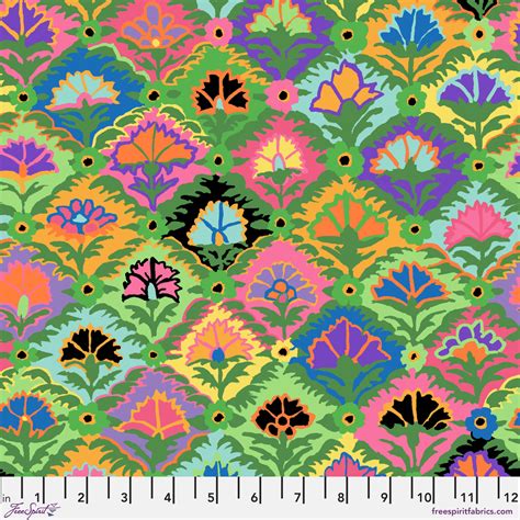 Step Flower Multi Kaffe Fassett Collective I Fenwick Fabrics