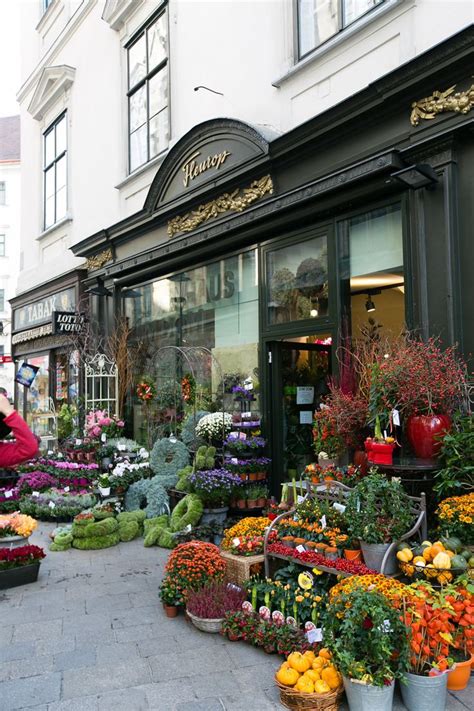 Flower Shop in Vienna Austria - Entouriste | Flower shop design, Flower ...