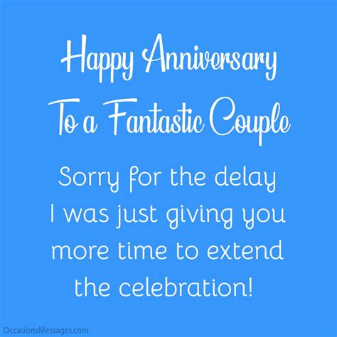 40+ Belated Wedding Anniversary Wishes and Messages