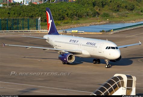 B MBC Air Macau Airbus A320 232 Photo By Jansky ID 1517738