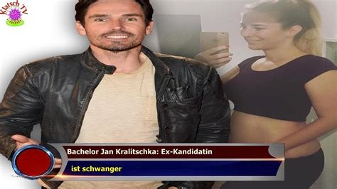 BACHELOR JAN KRALITSCHKA EX KANDIDATIN IST SCHWANGER YouTube