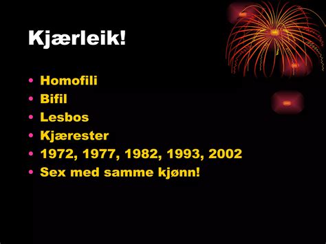 Sex Kj Rleik Og Prevensjon Ppt