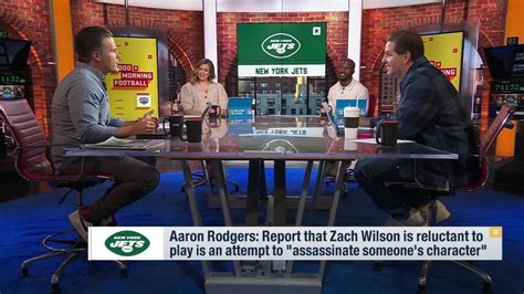 GMFB Reacts To New York Jets Quarterback Aaron Rodgers Response To