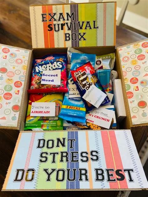 Diy Finals Week College Care Packages Ideas To Take The Pressure