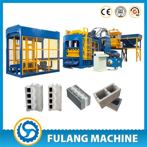 Eps Hollow Making Machine Qt Foam Brick Concrete Hollow Blocks