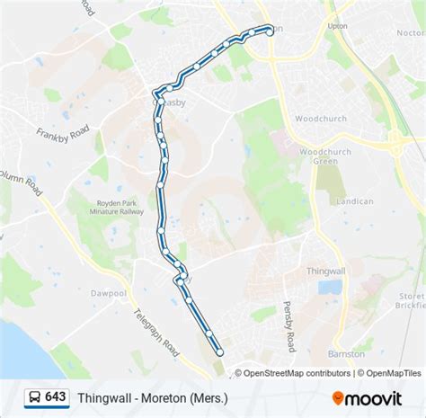 643 Route Schedules Stops And Maps Pensby Updated