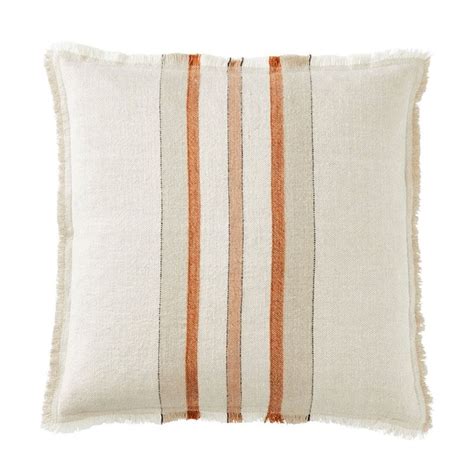 Indra Natural Linen Cushion | Adairs