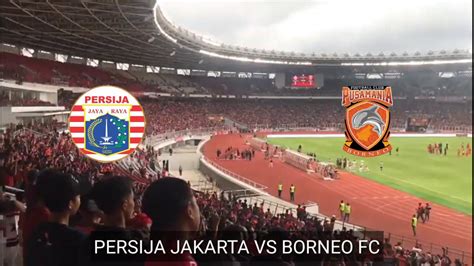 Persija Jakarta Vs Borneo Fc Liga1 2020 YouTube