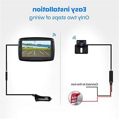 Auto Vox Digital Wireless Backup Camera Kit Td Stable