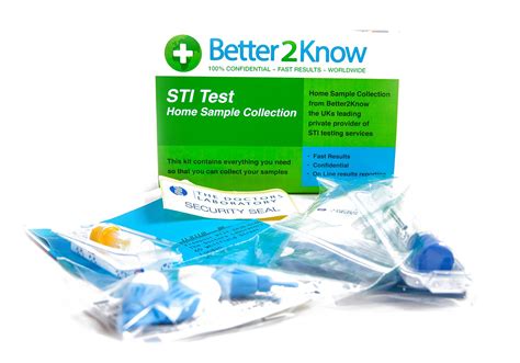 Chlamydia Sti Home Test Kit By Better2know Easy To Use Std Sexual