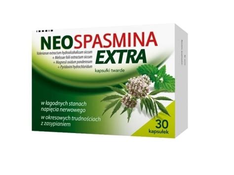 Neospasmina Extra Extraspasmina Kapsu Ek W Apteka Internetowa