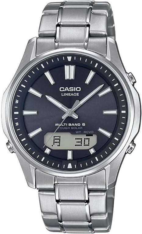 Casio Wave Ceptor Reloj Radiocontrolado Y Solar Cristal De Zafiro