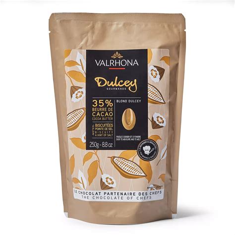 Valrhona Dulcey Blonde Baking Chocolate 35 Cacao Butter Sur La Table