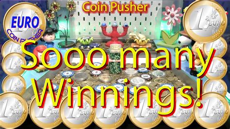 Sooo Many Winnings Euro Coin Pusher Episode 216 YouTube