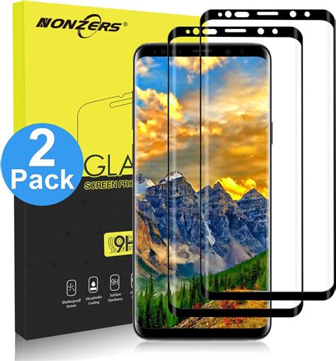 Nonzers 2 Pièces Film Protection Ecran Verre Trempé Pour Samsung Galaxy