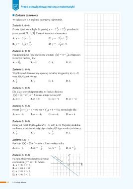 Page 12 MATeMAtyka ZPiR1 Maturalne Karty Pracy