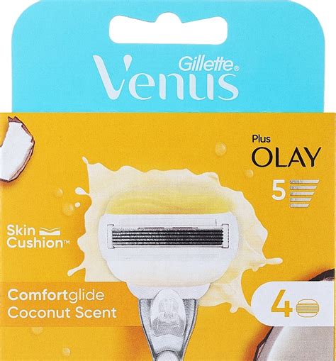 Gillette Venus And Olay Wymienne wkłady do maszynki 4 szt Makeup pl