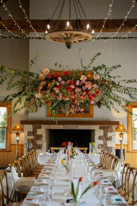 Florals Fika Ceiling Installation At Centennial Vineyards Lea Lens