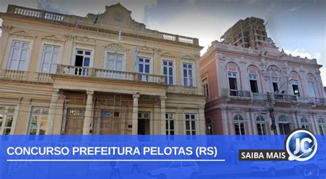 Concurso Prefeitura Pelotas RS Divulga Edital 90 Vagas Veja Como