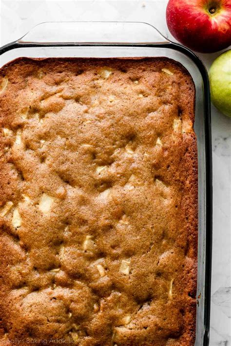 Easy Apple Cake Recipe Sally S Baking Addiction