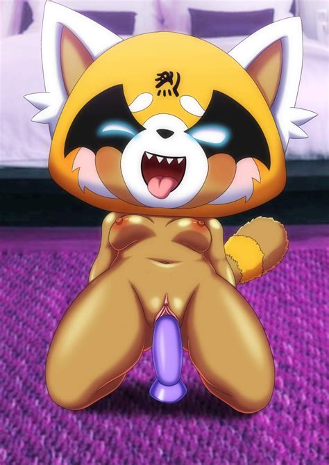 Rule 34 1girls Aggressive Retsuko Anthro Bbmbbf Breasts Dildo Dildo In Pussy Female Female