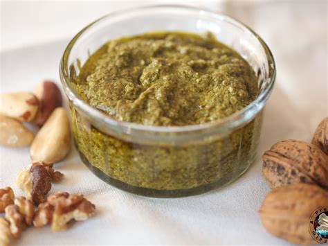 Pesto Aux Noix Recette Par A Prendre Sans Faim