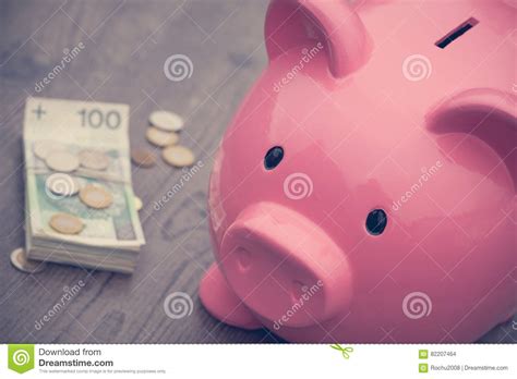 Piggy Bank Money Savings Concept Of Growth Stock Photo Image Of