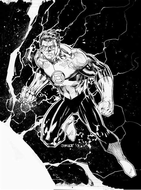 Green Lantern 20 Jim Lee Art Jim Lee Comic Art