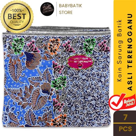 Borong Helai Batik Cotton Asli Terengganu Original Batik Siap Jahit