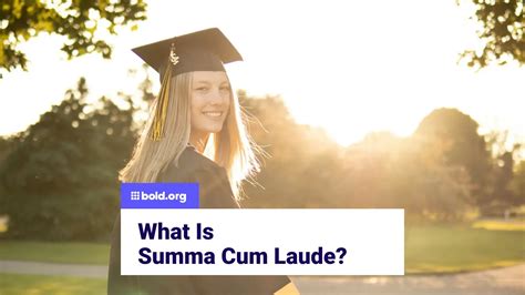 What Is Cum Laude Gpa Honor Designations Explained Bold Org Bold Org