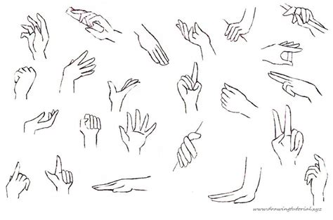 When you download anime hands to know how to draw them correctly ...