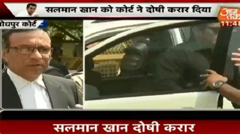 Salman Khan Convicted In Blackbuck Poaching Case Watch Live Coverage