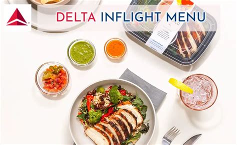 Delta Inflight Menu Prices 2024