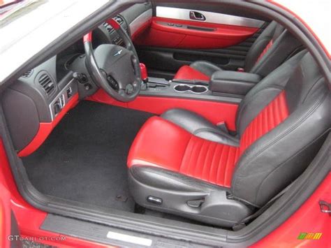 Torch Red Interior 2002 Ford Thunderbird Premium Roadster Photo ...